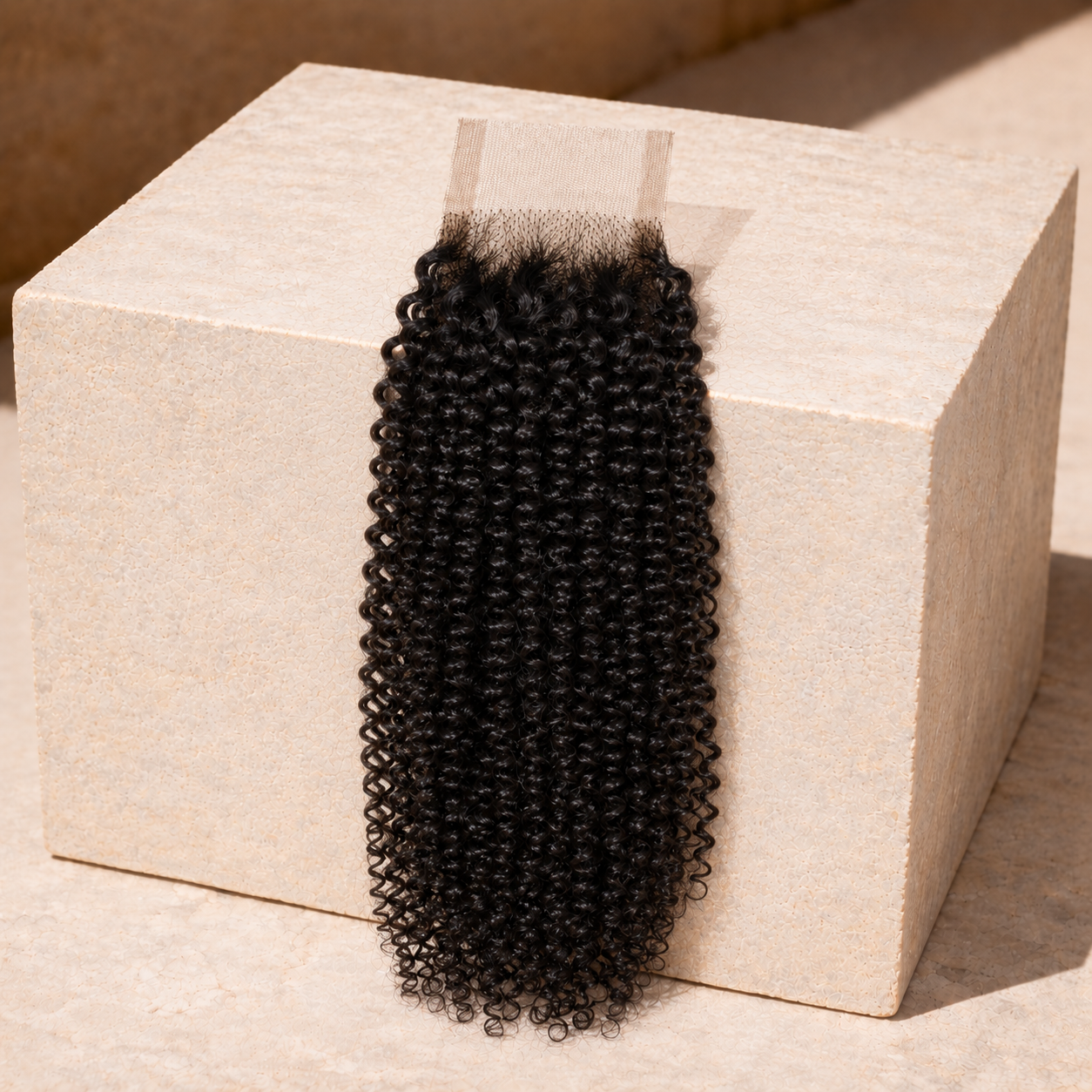 Kinky Curly 2x6 HD Lace Closure