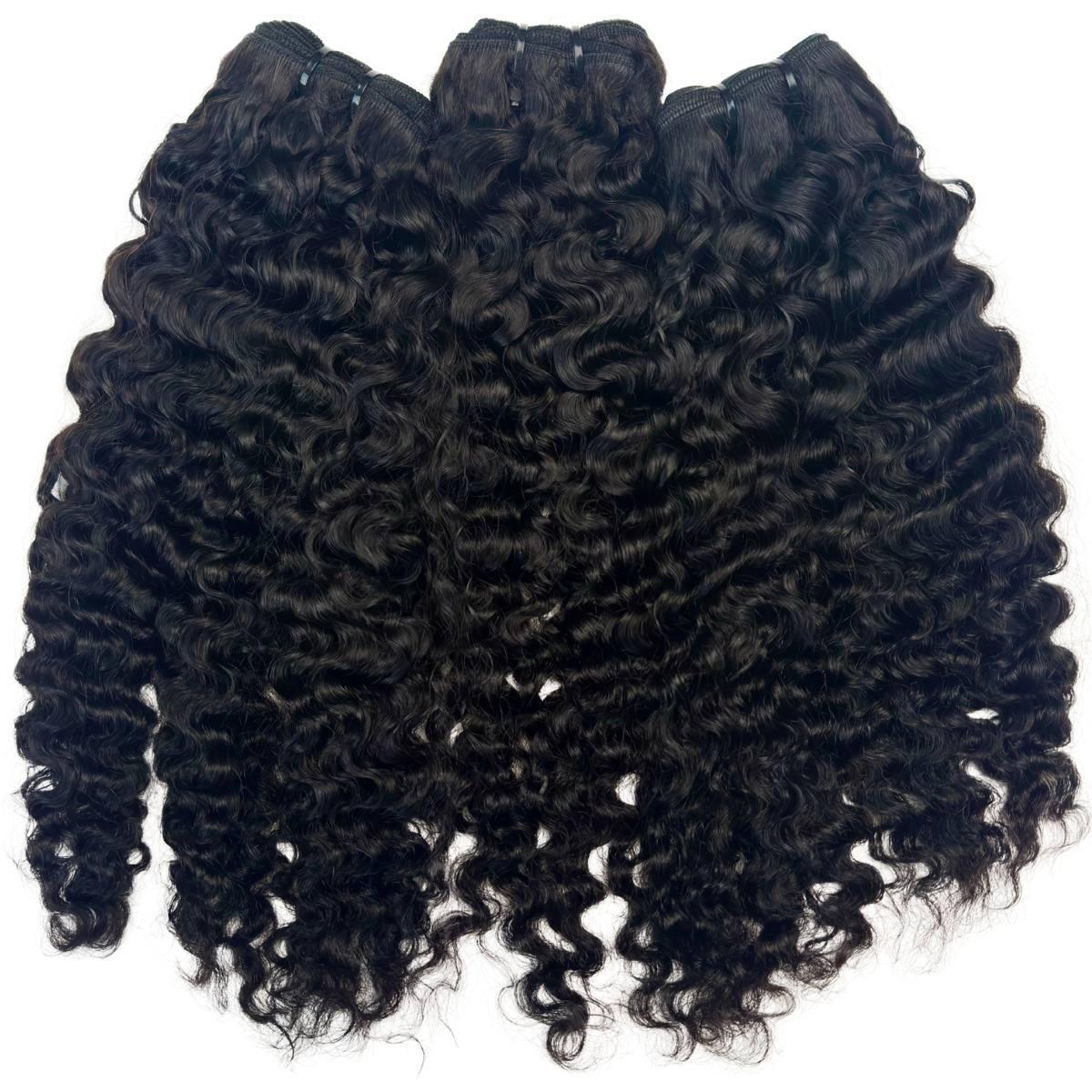 Burmese Curly 100% Human Hair Bundle Deals