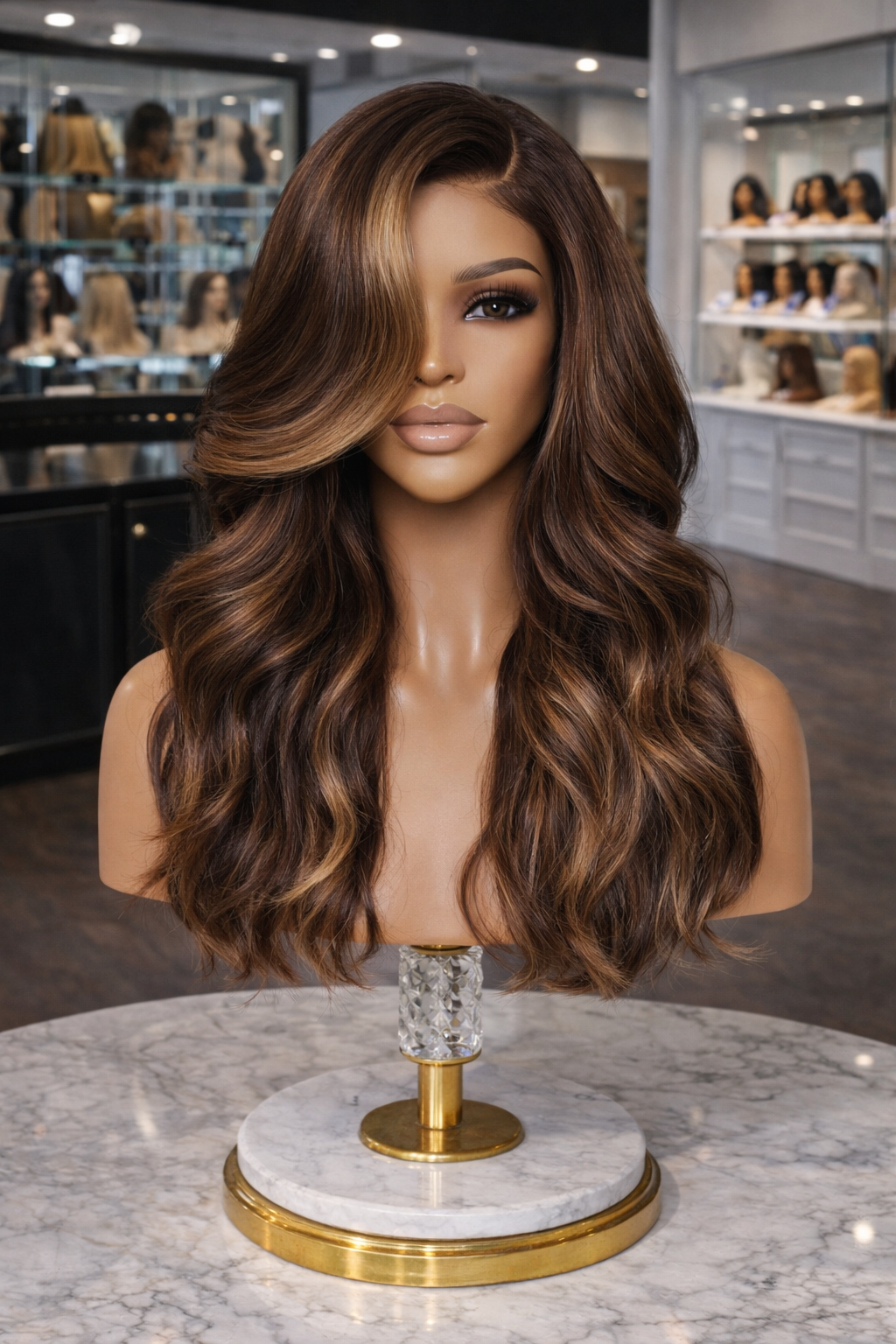 Amiyah Glueless 5x5 HD Closure Wig