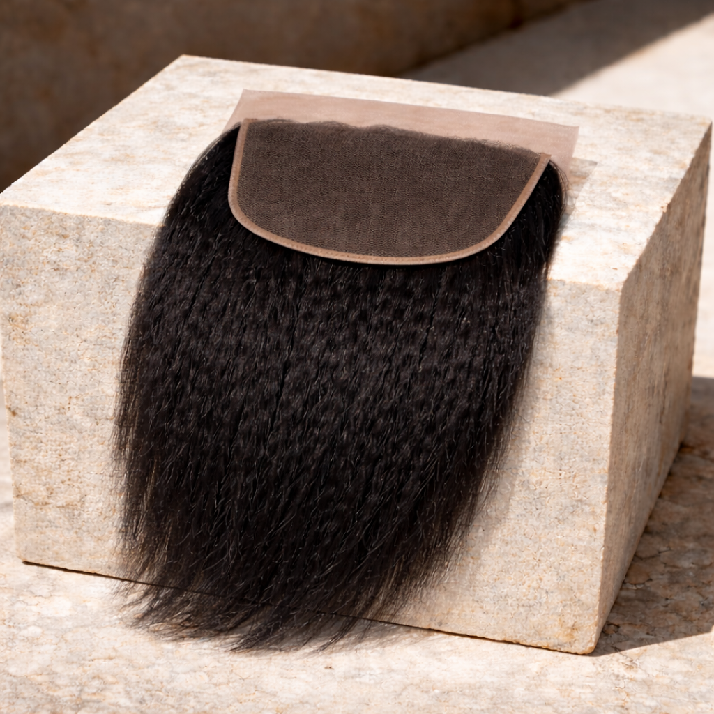 Kinky Straight 4x4 Closure