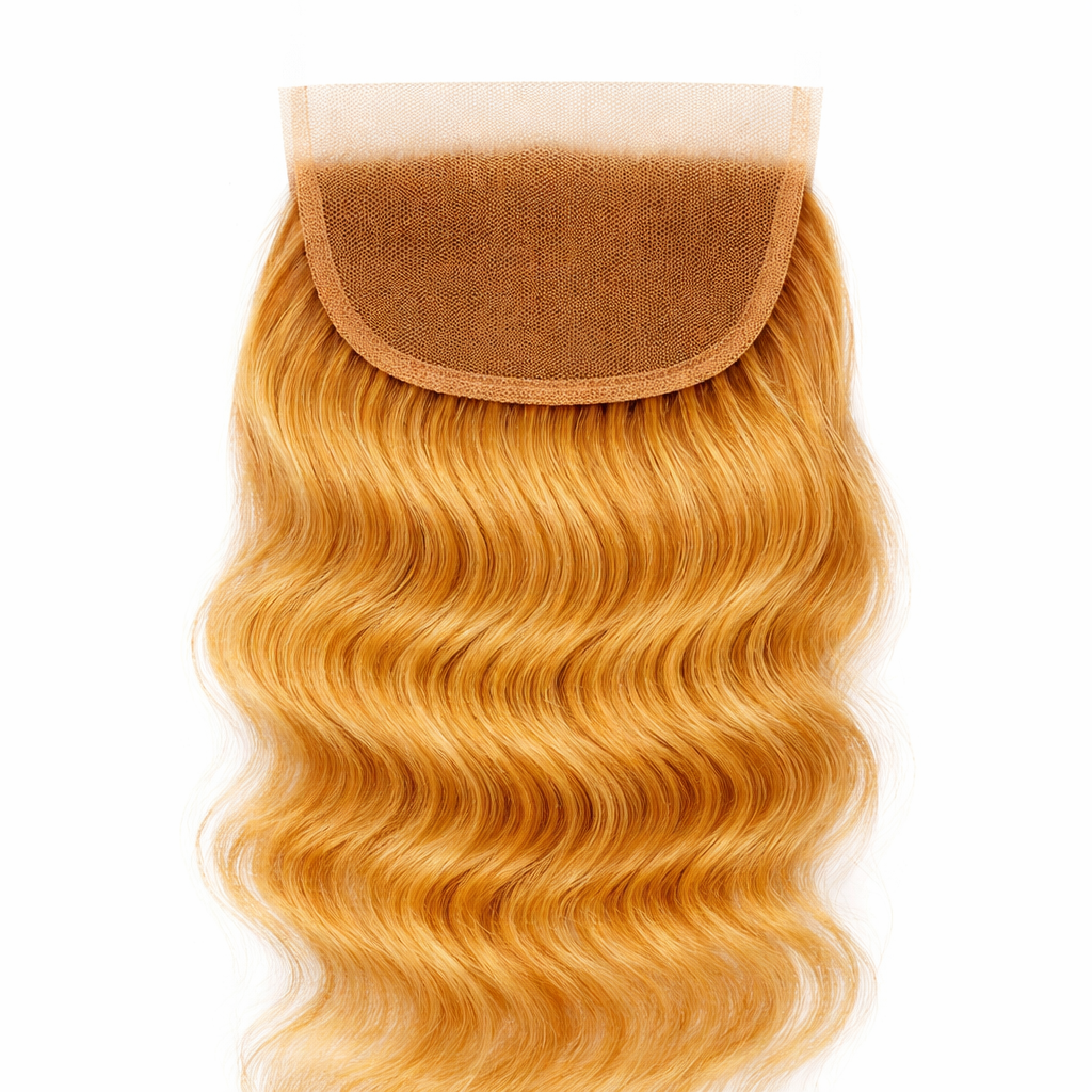 Honey Blonde Body Wave 5x5 HD Closure