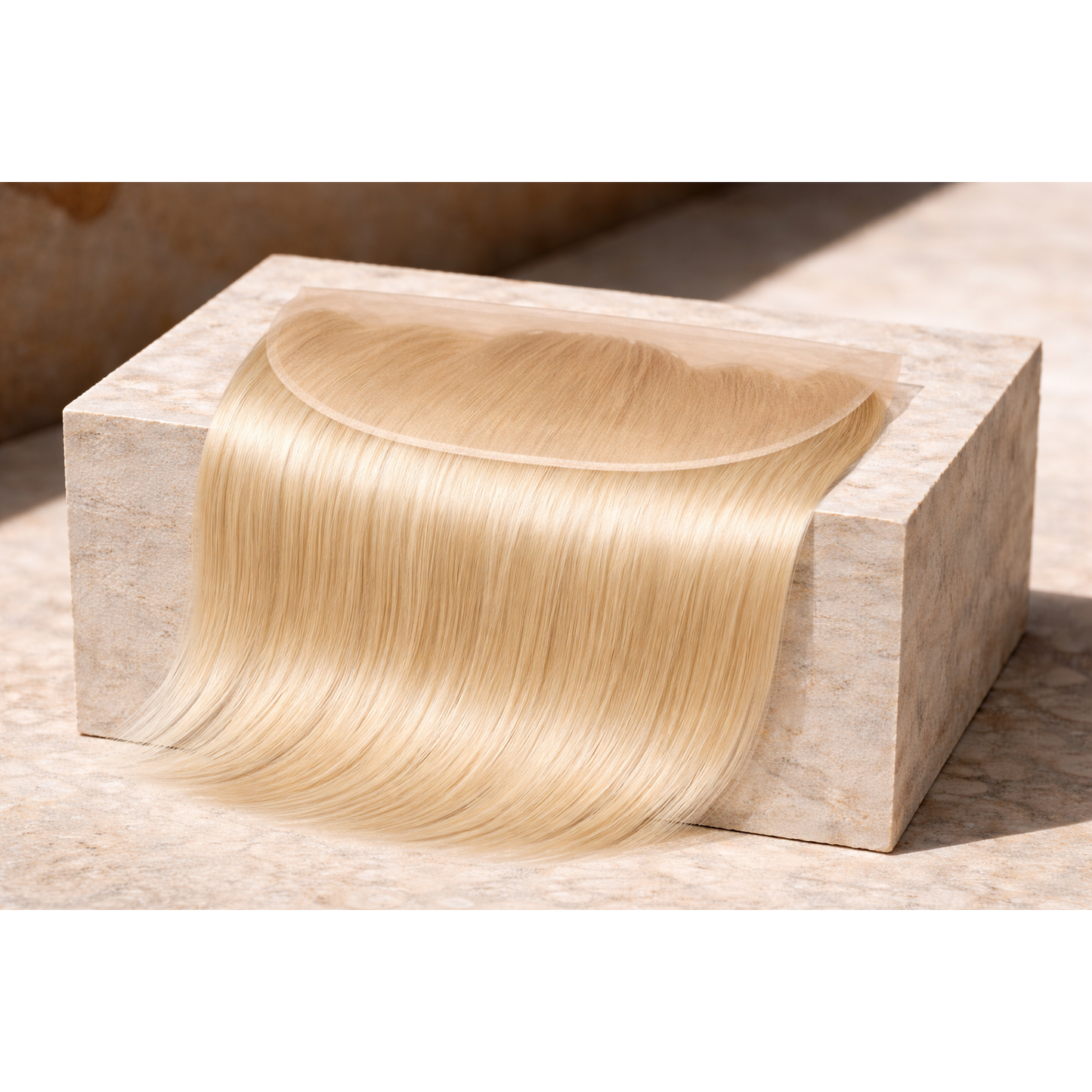 613 Blonde Straight Lace Frontal