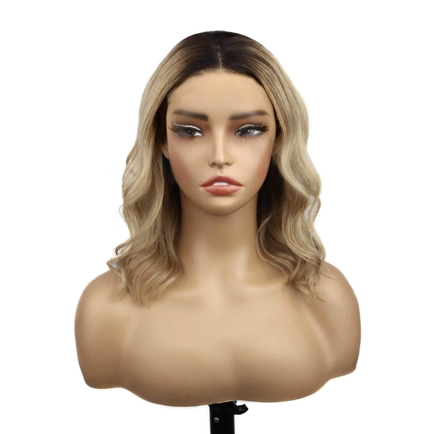Golden Wave Glueless 5x5 HD Closure Bob Wig