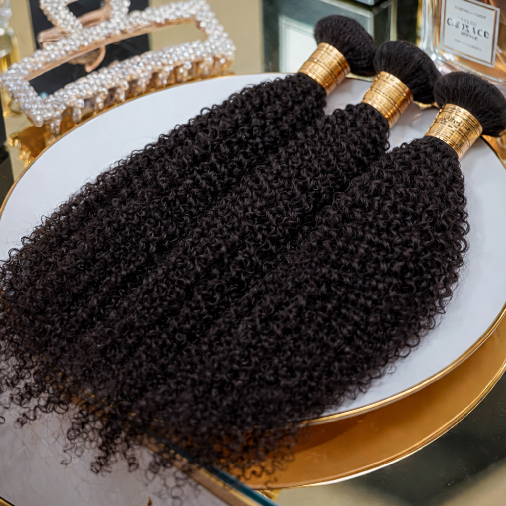Burmese Curly 100% Human Hair Bundle Deals