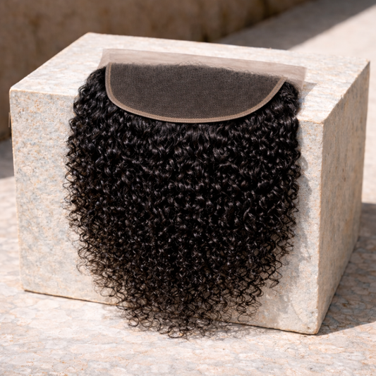 Raw Vietnamese Ripple Curly 13x4 Swiss Frontal