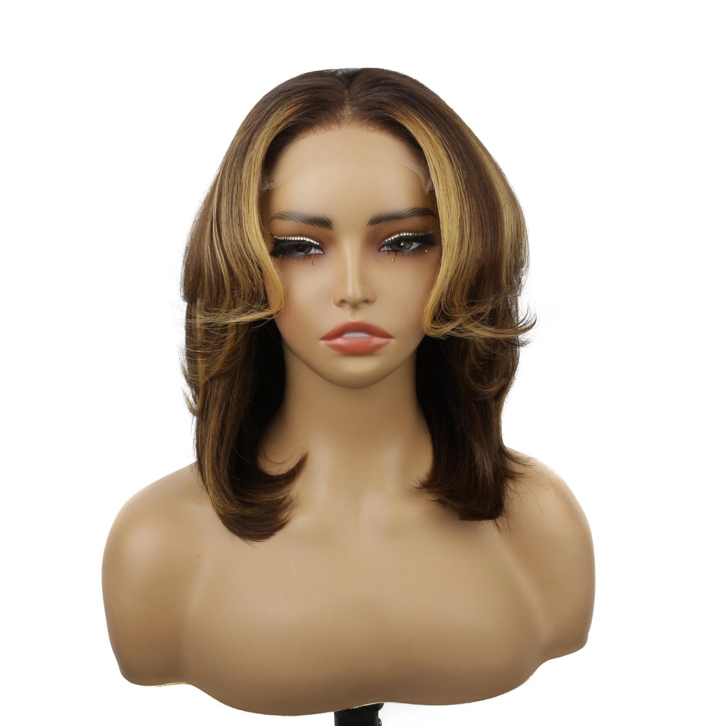 Toffee Flip Glueless 5x5 HD Lace Closure Bob Wig