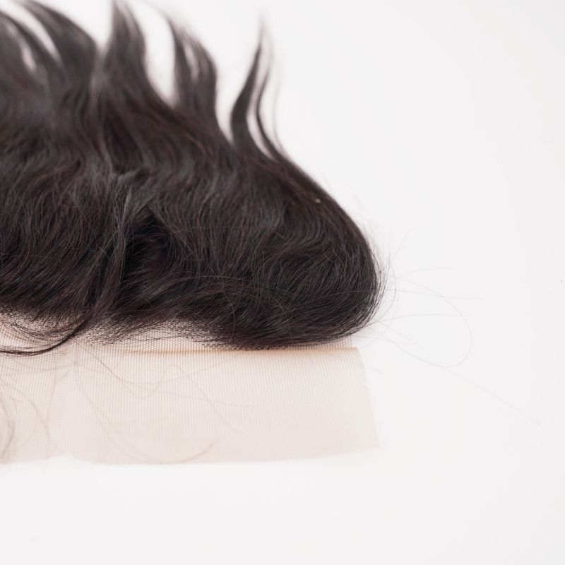 Silky Straight 13 x 4 Transparent Lace Frontal
