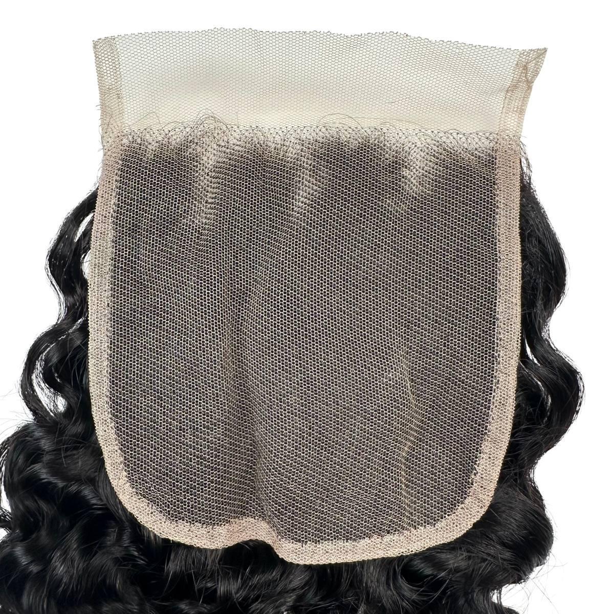 Burmese Curly 4x4  Lace Human Hair Closure