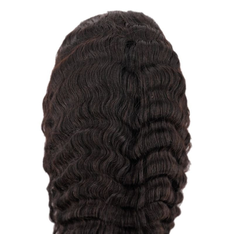 Deep Wave Transparent Lace Front Wig - Goddess Made Hair LLC